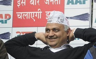 AAP's Somnath Bharti arrested for damaging AIIMS property Bharti is among those AAP leaders whose vigilantism has courted several controversies leading to a growing scepticism amongst people towards the party