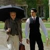 Jeremy Irons as GH Hardy and Dev Patel as Srinivasa Ramanujan at Trinity College, Cambridge in The Man Who Knew Infinity. Pic Courtesy: TIFF