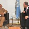 Prime Minister Narendra Modi with UN Secretary General Ban Ki-moon