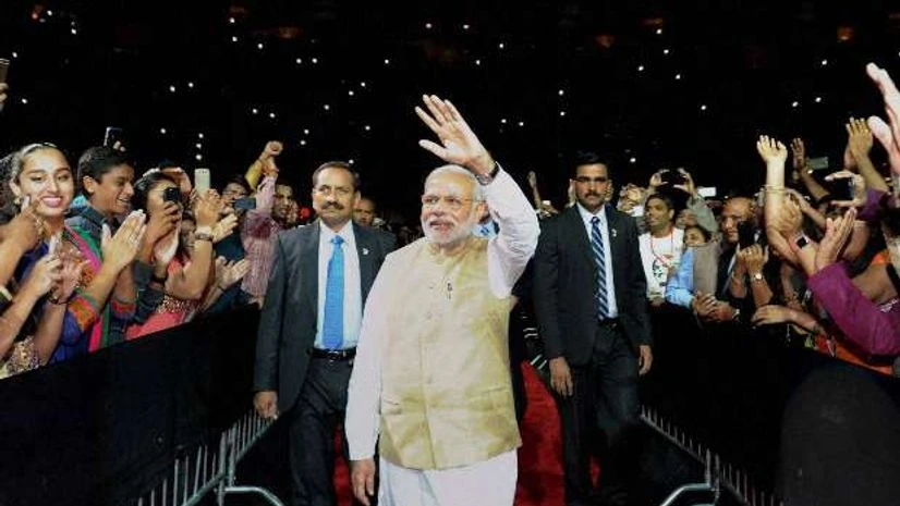 Narendra Modi, SAP Centre Narendra Modi, SAP Centre