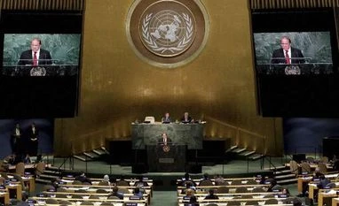 Global event to turn world 'UN blue' to mark 70th anniversary Nawaz Sharif, UN