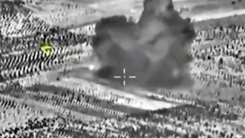 This image made from footage taken from Russian Defense Ministry official website This image made from footage taken from Russian Defense Ministry official website