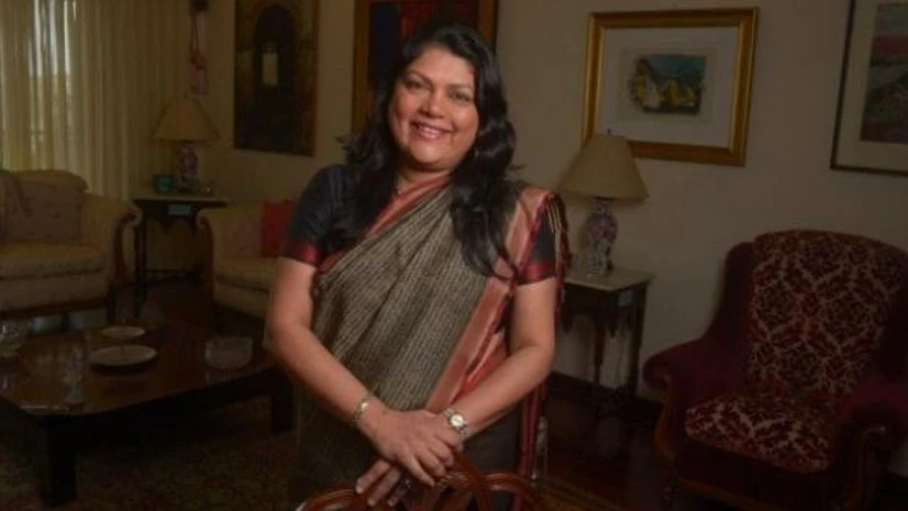 Nykaa founder Falguni Nayar. Image via Tech in Asia Nykaa founder Falguni Nayar. Image via Tech in Asia