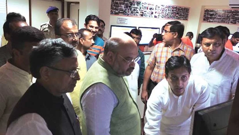 BJP national president Amit Shah personally micromanaging the digital campaign BJP national president Amit Shah personally micromanaging the digital campaign