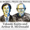 Two scientists share 2015 Nobel Prize in Physics