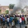 Villagers vandalise properties and resort to arson in Mainpuri district on Friday over rumours of cow slaughter in the area