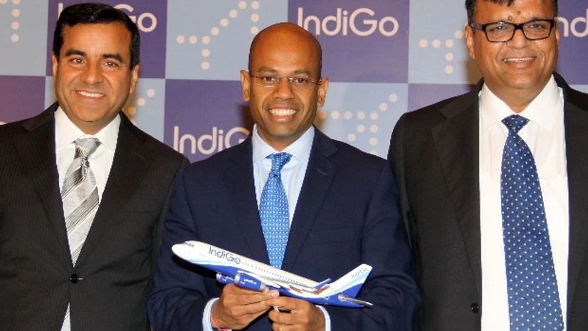Pankaj Madan, CFO, Aditya Ghosh, President and Whole-time Director, InterGlobe Aviation Limited, Aditya Ghosh, President and Executive Director of InterGlobe Aviation Limited and Sanjay Kumar, Chief Commercial Officer, InterGlobe Aviation Limited. Pankaj Madan, CFO, Aditya Ghosh, President and Whole-time Director, InterGlobe Aviation Limited, Aditya Ghosh, President and Executive Director of InterGlobe Aviation Limited and Sanjay Kumar, Chief Commercial Officer, InterGlobe Aviation Limited.