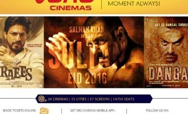 SRS Cinemas mulls Rs 60-crore expansion SRS Cinemas to invest Rs 60 cr for expansion into South and East markets