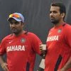 Virender Sehwag and Zaheer Khan