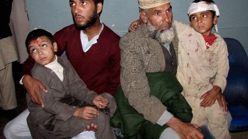 Pakistani injured children wait for treatment at a local hospital in Mingora, Pakistan, Monday, Oct. 26, 2015. A powerful 7.7-magnitude earthquake in northern Afghanistan rocked cities across South Asia. Strong tremors were felt in Kabul, New Delhi a Pakistani injured children wait for treatment at a local hospital in Mingora, Pakistan, Monday, Oct. 26, 2015. A powerful 7.7-magnitude earthquake in northern Afghanistan rocked cities across South Asia. Strong tremors were felt in Kabul, New Delhi a