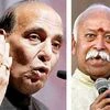 Rajnath meets RSS Chief Mohan Bhagwat