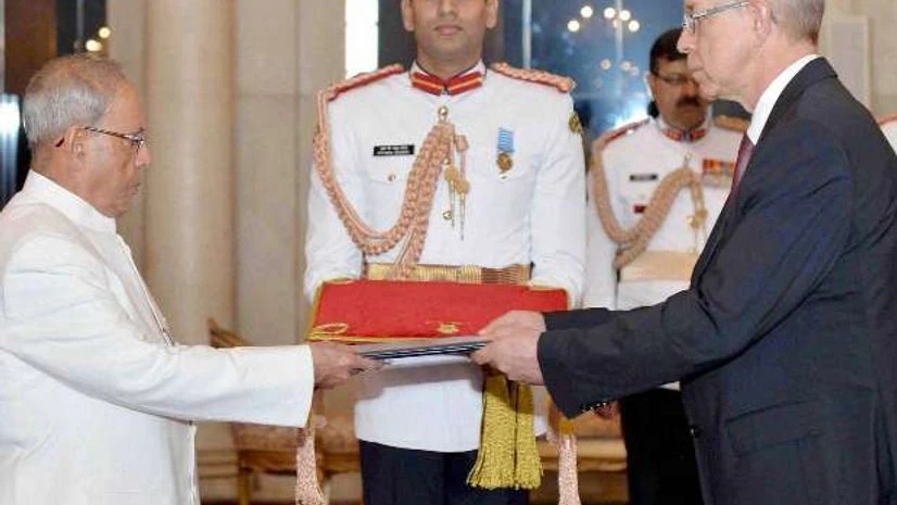 Pranab Mukherjee, Tomasz Kozlowski Pranab Mukherjee, Tomasz Kozlowski