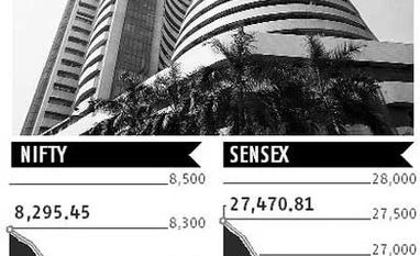 Markets decline third straight week on FII sell off Markets decline third straight week on FII sell off