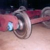 Rail wheel assembly; Image courtesy: Simplex Castings
