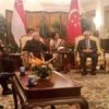 PM Modi meets Singapore President Tony Tan Keng Yam