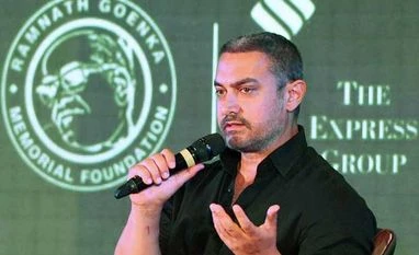Rahul Gandhi backs Aamir Khan on 'intolerance' issue Actor Aamir Khan at the 8th edition of Ramnath Goenka Excellence in Journalism Awards in New Delhi on Monday, November 23, 2015 PTI