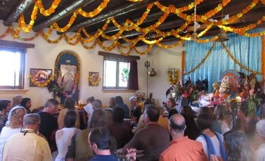 When Zuckerberg came to Uttarakhand in search of spirituality At the Neem Karoli Baba ashram in the US, devotees recite the Hanuman Chalisa