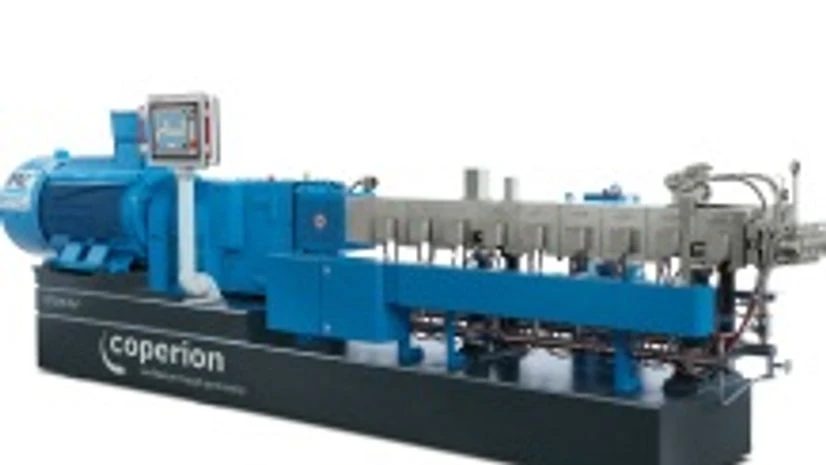 Coperion's twin screw extruder Coperion's twin screw extruder