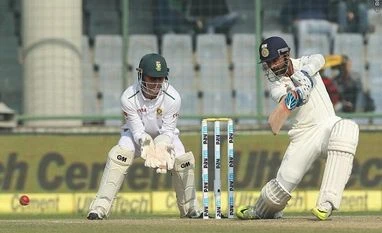 Proteas end India's first innings at 334 Rahane's ton and Ashwin's 50 guides India to 334. (Photo Credit: BCCI)