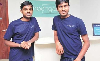 Engaging users through smart solutions Co-founders Yashwant Kumar (left) and Raviteja Dodda