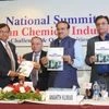 Ananth Kumar releasing the ASSOCHAM-Resurgent India Study report