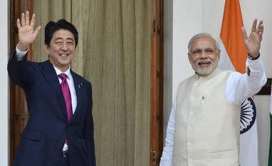 Tight security arrangements in place for Modi-Abe's Varanasi visit Prime Minister Narendra Modi with his Japanese counterpart Shinzo Abe. Photo: PTI