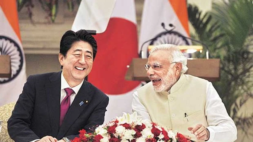 Modi, Abe sign $35-bn pact Modi, Abe sign $35-bn pact