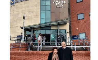 Lord Paul opens new UK varsity building in memory of daughter Swraj Paul