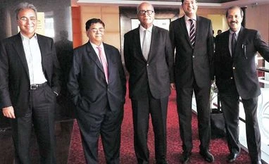 BS annual awards, 2015: High-powered jury selects the best eight (From left) EY India CEO and Country Managing Partner Rajiv Memani; Cyril Amarchand Mangaldas Managing Partner Cyril Shroff; Maruti Suzuki Chairman R C Bhargava (chairman of the jury); McKinsey India MD and McKinsey Inc director Noshir Kaka; and KK