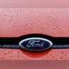 The Ford logo is seen on a vehicle at Ford car plant in Craiova. Photo: Reuters The Ford logo is seen on a vehicle at Ford car plant in Craiova