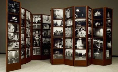 Dayanita Singh's latest exhibition is a museum of museums The Museum of Chance cabinet at Museum Bhavan picture by Simon White; Museum Bhavan