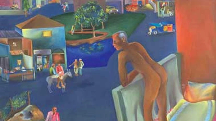 Bhupen Khakar's iconic 1981 painting, You Can't Please All Bhupen Khakar's iconic 1981 painting, You Can't Please All