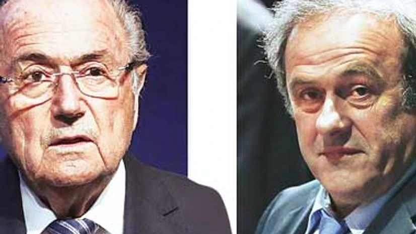 Sepp Blatter & Michel Platini Sepp Blatter & Michel Platini