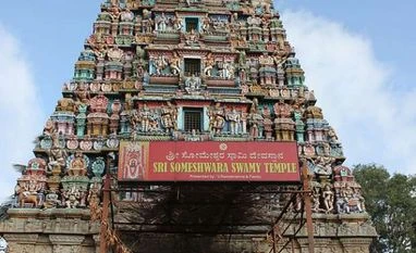 Infosys contributes Rs 4.5 cr to restore temple complex Someshwara temple