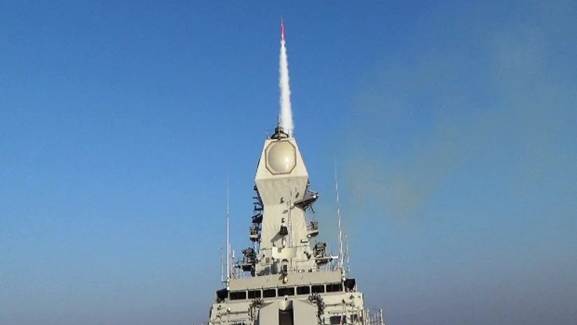Navy successfully test fires Barak-8 long range missile Navy successfully test fires Barak-8 long range missile