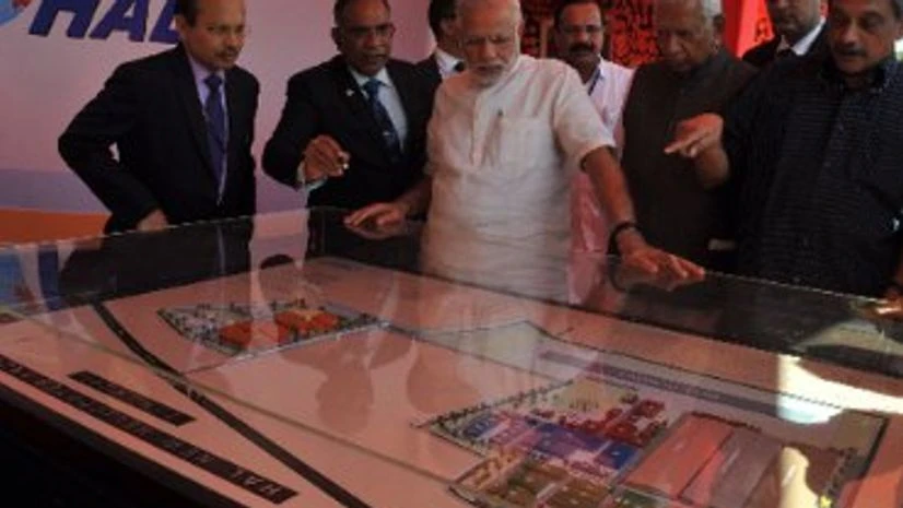 HAL to open helicopter factory in Tumakuru, Modi lays foundation HAL to open helicopter factory in Tumakuru, Modi lays foundation
