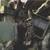Building collapsed in Imphal after a major earthquake hit the region. Photo: ANI