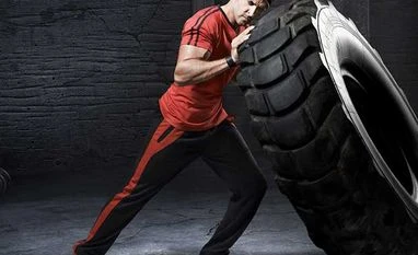 HRX takes the fitness test HRX takes the fitness test