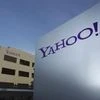 A Yahoo logo is pictured in front of a building in Rolle, 30 kms (19 miles) east of Geneva. Photo: Reuters