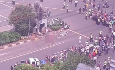 Islamic State issued cryptic warning ahead of Jakarta attacks: Police This picture was posted by Twitter user @sugandhazee