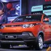 Pawan Goenka, Executive Director, Mahindra & Mahindra at the launch of SUV KUV 100 at the company’s Chakan plant in Pune on January 15, 2016. Photo: Suryakant Niwate