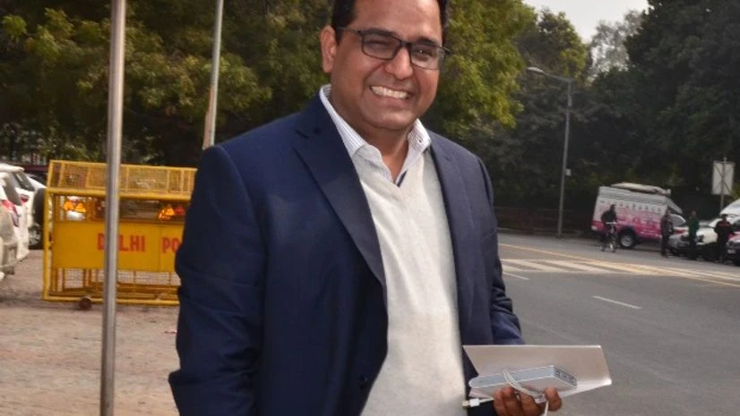 Vijay Shekhar Sharma, Founder, PayTm outside the Vigyan Bhawan in New Delhi. Photo: Sanjay.K.Sharma Vijay Shekhar Sharma, Founder, PayTm outside the Vigyan Bhawan in New Delhi. Photo: Sanjay.K.Sharma