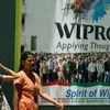 People walk in the Wipro campus in Bengaluru: Photo: Reuters