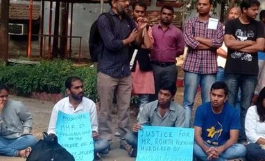 Rohith Vemula suicide: No let up in protest at Hyderabad University Rohith Vemula, Hyderabad University