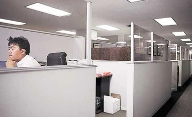 Net office space leasing drops 44% in Delhi-NCR during 2015 Office space vacancy hits 5-yr low