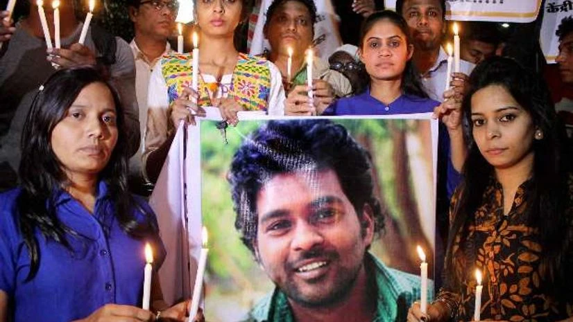 Rohith Vemula, Hyderabad University, YSR Congress, YS Jagan Mohan Reddy Rohith Vemula, Hyderabad University, YSR Congress, YS Jagan Mohan Reddy