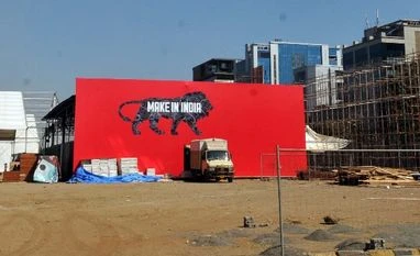 Preparations for Make In India event at BKC in full swing Make in India