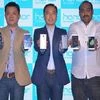 Launch of Honor 5X and Honor Holly 2 Plus by Allen Wang, president of consumer business group, Huawei India, George Zhao, president of Honor and P Sanjeev, vice-president (sales), Huawei India, Consumer Business Group in New Delhi