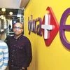 Lybrate founders Rahul Narang  and Saurabh Arora