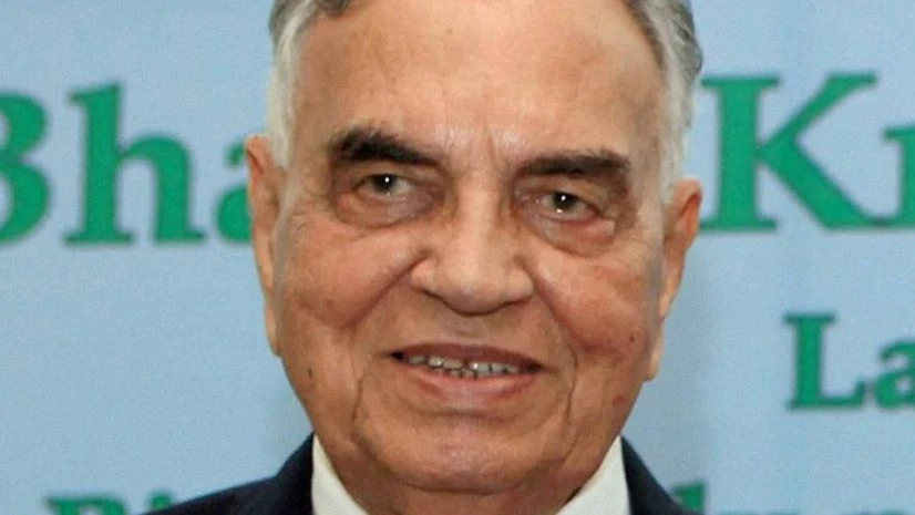 A file photo of the veteran Congress leader and former Lok Sabha Speaker Balram Jakhar who passed away in New Delhi A file photo of the veteran Congress leader and former Lok Sabha Speaker Balram Jakhar who passed away in New Delhi